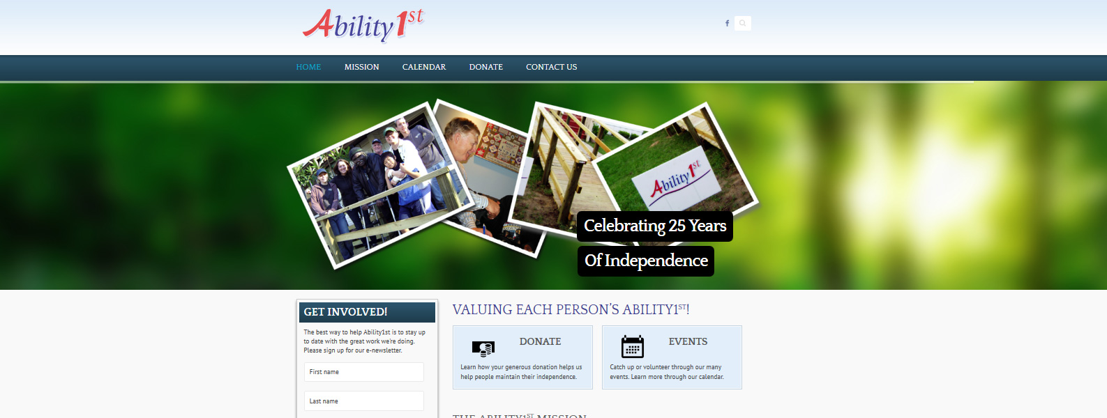 Ability1st Website