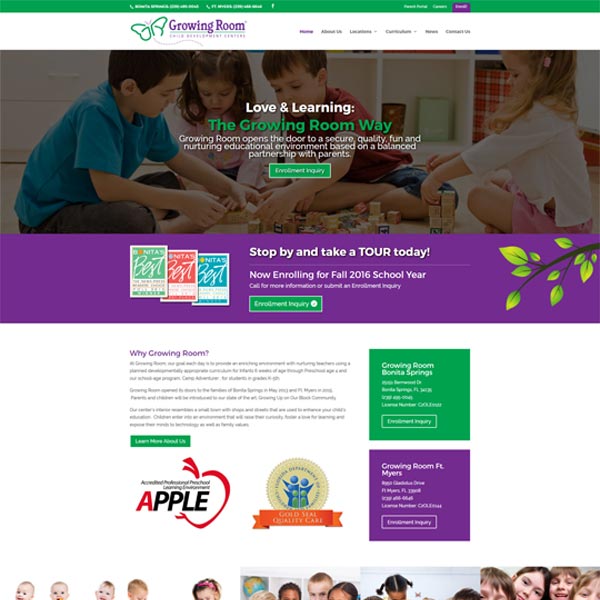 Education Tallahassee Web Design And Wordpress Development